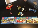 LEGO City - 60086 Brandweer, politie, helicopter en boef, Enlèvement, Comme neuf, Ensemble complet, Lego