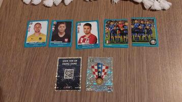 Panini / 7 Stickers / UEFA EURO 2020