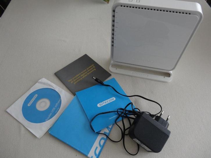 Sitecom X6 N900 WLR-6100 router / 450 Mbps en Ipv6 support, Computers en Software, Routers en Modems, Zo goed als nieuw, Router