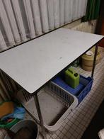 kleine keukentafel, Ophalen, Gebruikt, Grijs, Hout
