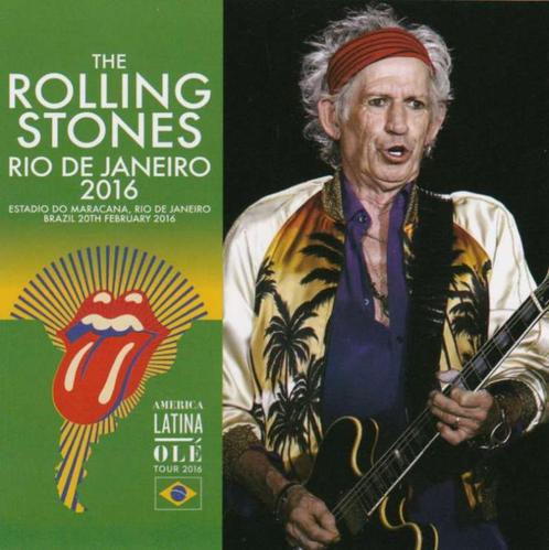 2 CD'S - ROLLING STONES - RIO DE JANEIRO 2016, Cd's en Dvd's, Cd's | Rock, Nieuw in verpakking, Poprock, Verzenden