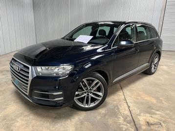 Audi Q7 3.0 TDi V6 Quattro Tiptronic 21" Groothandelsprijs, Auto's, Audi, Automaat, Gebruikt, Blauw, Leder