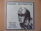 WILL TURA : EL BANDIDO (USSR FLEXI SINGLE), Overige formaten, Nederlandstalig, Ophalen of Verzenden, Zo goed als nieuw