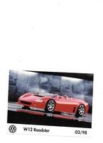 VOLKSWAGEN W12 ROADSTER, Boeken, Auto's | Folders en Tijdschriften, Ophalen of Verzenden, Zo goed als nieuw, Volkswagen