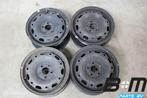 Set originele stalen velgen VW Polo 9N / 9N3 6Q0601027A, Auto-onderdelen, Gebruikt