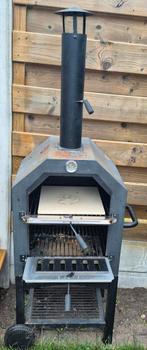 Pizza oven, Ophalen, Gebruikt