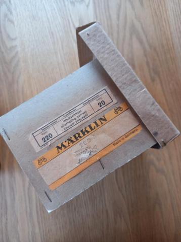 MARKLIN boîte d'origine pour transfo 280A beschikbaar voor biedingen