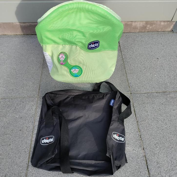 Tafelzitje, Kinderen en Baby's, Kinderstoelen, Zo goed als nieuw, Hangstoel, Aanschuifbaar, Ophalen