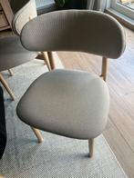 6 comfortabele eetkamerstoelen beige, Enlèvement, Utilisé