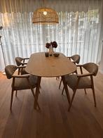 Design eettafel 200 x 90 cm, Huis en Inrichting, Tafels | Eettafels, Ophalen, Eikenhout, 50 tot 100 cm, Vijf personen of meer