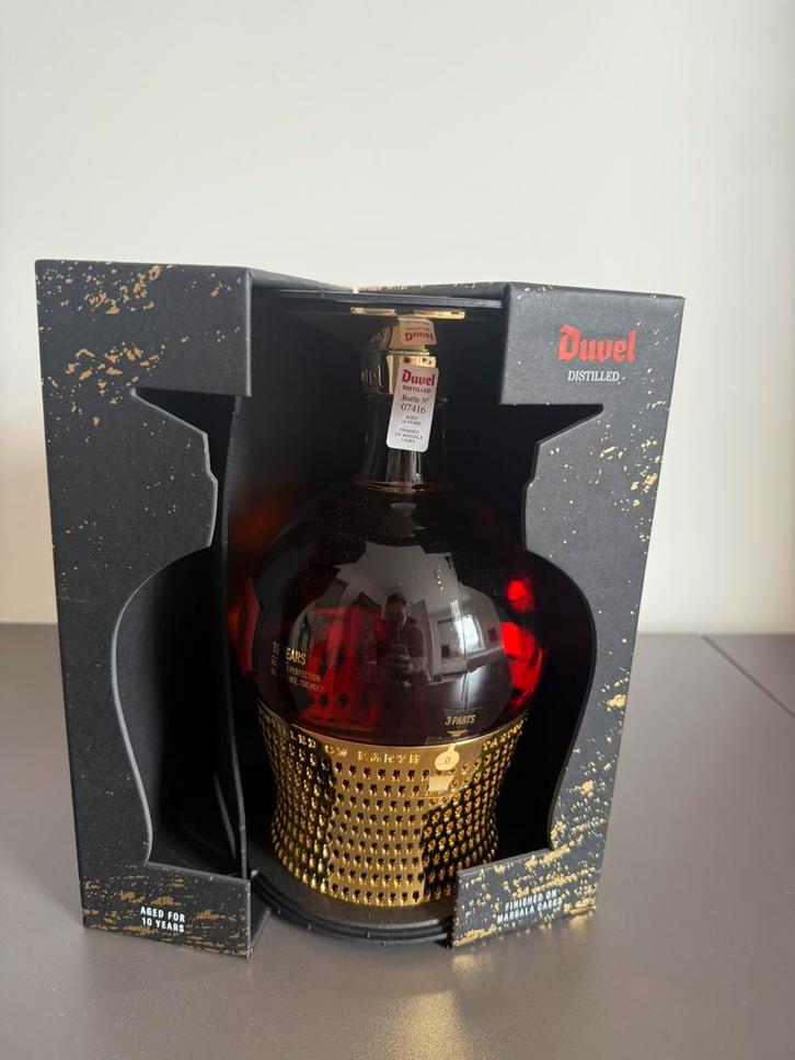 Duvel distelled celebration aged 10years (2023) nr 7416, Verzamelen, Wijnen, Nieuw, Ophalen