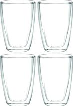 Hi Latte Macchiato glazen - 400ml - 4 stuks, Antiek en Kunst, Antiek | Servies compleet