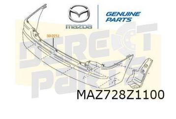 Mazda Demio (5/00) achterbumper (te spuiten) Origineel! D269 beschikbaar voor biedingen