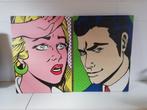 Pop art op canvas, Antiek en Kunst, Ophalen