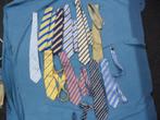 Vintage 10 oude staat stropdassen zie de 5 foto's, Kleding | Heren, Stropdassen, Ophalen of Verzenden, Gedragen, Met patroon