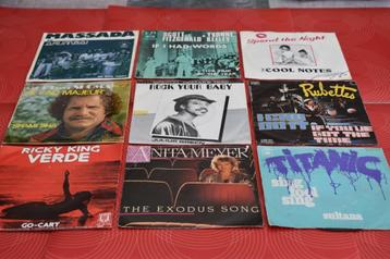 whaw !!! , wat een keuze aan 45t's, vinylsingels alle genres beschikbaar voor biedingen