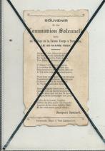 Communieprentje - Jacques Jancart - 25/03/1920 - Lot Nr. 531, Collections, Cartes postales | Thème, Autres thèmes, 1920 à 1940
