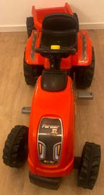 Tracteur smoby farmer XL rouge, Kinderen en Baby's, Speelgoed | Buiten | Skelters, Ophalen, Gebruikt, Overige merken, Met kar of aanhanger