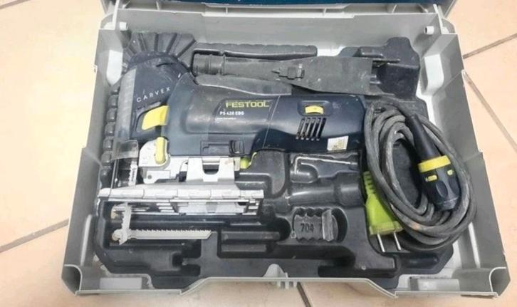Scie Sauteuse Festool Carvex PS 420 EBQ + Systainer, Bricolage & Construction, Outillage | Scies mécaniques, Scie sauteuse, Scie sauteuse