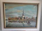 Schilderij Bernard De Pooter 1962 Mariakerke, Antiek en Kunst, Ophalen of Verzenden