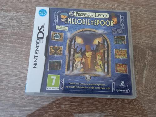 Jeu Nintendo Ds Professeur Layton De Melodie Voor Het Spook, Games en Spelcomputers, Games | Nintendo DS, Zo goed als nieuw, Avontuur en Actie