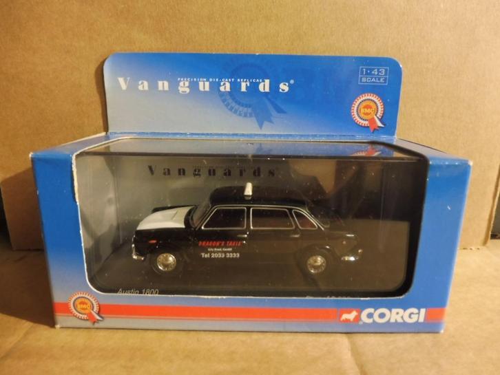 1:43 Corgi Vanguards VA08908 BMC Austin 1800 taxi 1v3000st., Hobby & Loisirs créatifs, Voitures miniatures | 1:43, Comme neuf