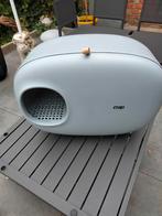 lichtblauwe design kattenbak.merk Make Sure.met lade., Ophalen, Zo goed als nieuw