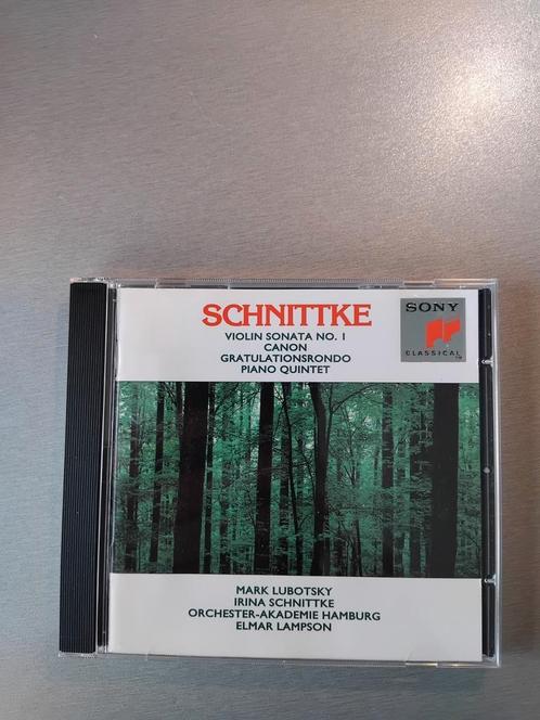 CD. Schnittke. Sonate pour violon n° 1 (Sony Classical)., CD & DVD, CD | Classique, Comme neuf, Enlèvement ou Envoi