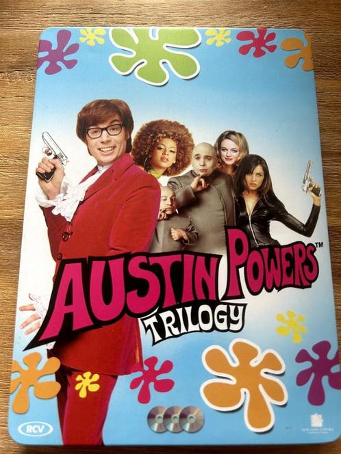 dvd's Austin powers Trilogy, CD & DVD, DVD | Comédie, Comme neuf, Comédie d'action, Coffret, À partir de 6 ans, Enlèvement