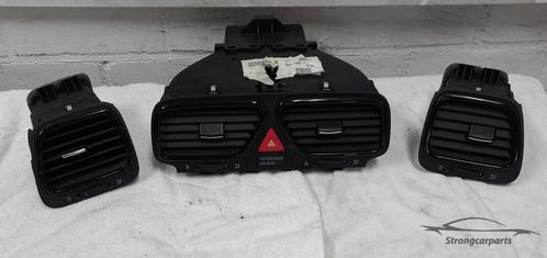 Luchtrooster set VW Scirocco Golf 6 zwart hoogglans., Auto-onderdelen, Dashboard en Schakelaars, Volkswagen, Gebruikt, Ophalen of Verzenden