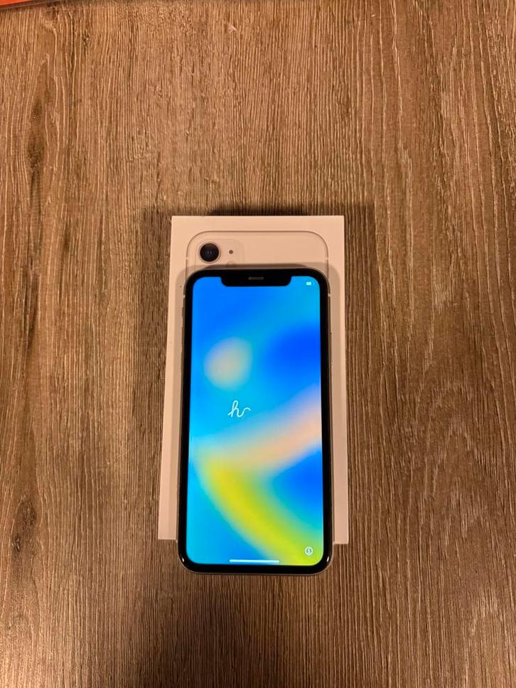 iPhone 11, Telecommunicatie, Mobiele telefoons | Apple iPhone, Zo goed als nieuw, 64 GB, iPhone 11, Wit, Ophalen