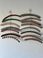 15 Vintage Franse Gehaakte Kleerhangers., Kleding | Dames, Ophalen of Verzenden, Zo goed als nieuw, Hout, Kinderen en Volwassenen