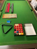 Snookertafel met accesoires, Sport en Fitness, Biljarten en Poolen, Ophalen, Gebruikt, Snookertafel
