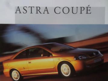 Opel Astra Coupe 2001 Brochure - FRANS