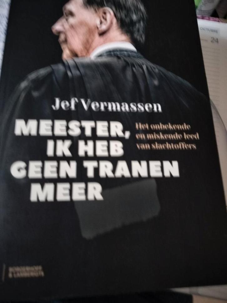 Jef Vermassen - Meester, ik heb geen tranen meer, Boeken, Wetenschap, Zo goed als nieuw, Ophalen