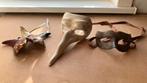 Set Venetiaanse maskers, Antiek en Kunst, Ophalen