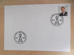 2532 FDC Albert II 1993, Ophalen of Verzenden, Gestempeld, 1e dag stempel, Met envelop