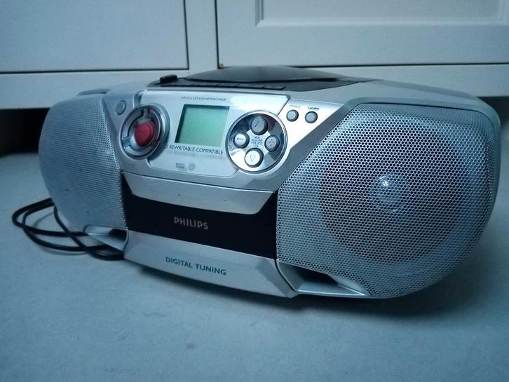 chaîne hi-fi portable philips, tout fonctionne, TV, Hi-fi & Vidéo, Chaîne Hi-fi, Utilisé, Deck cassettes ou Lecteur-enregistreur de cassettes