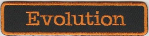 Harley Davidson Evolution stoffen opstrijk patch embleem #1, Motoren, Accessoires | Overige, Nieuw, Verzenden