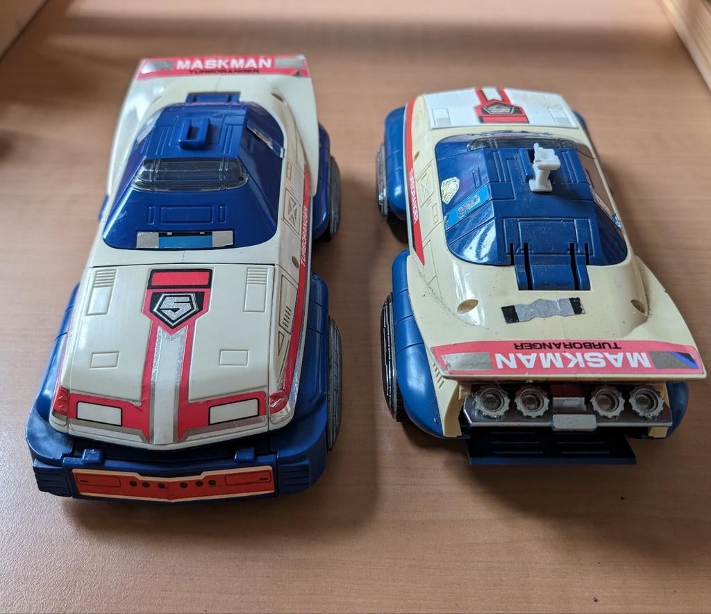② Lot de 2 jouets Maskman Turboranger Bioman 2 Bandai - Jouets