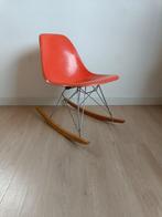 Vintage Eames fiberglass schommelstoel van Vitra, Ophalen, Gebruikt