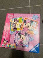 Set 3 puzzles Disney, Zo goed als nieuw, 2 tot 4 jaar