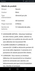 Alarme détecteur de mouvent sans fil infra rouge, Doe-het-zelf en Bouw, Ophalen, Beweging, Detector, Sensor of Melder, Nieuw