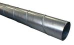 Tube galva spiralé 125mm 3m pour VMC, Ophalen, Zo goed als nieuw