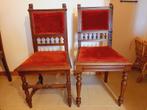 2 antieke eetkamerstoelen, Antiek en Kunst, Ophalen