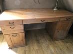Mooi houten bureau in perfecte staat, Ophalen, Gebruikt, Bureau