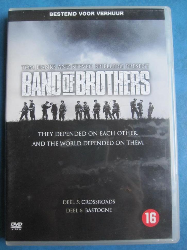 Band of Brothers Deel 5 & 6, Cd's en Dvd's, Dvd's | Tv en Series, Zo goed als nieuw, Actie en Avontuur, Vanaf 16 jaar, Ophalen of Verzenden