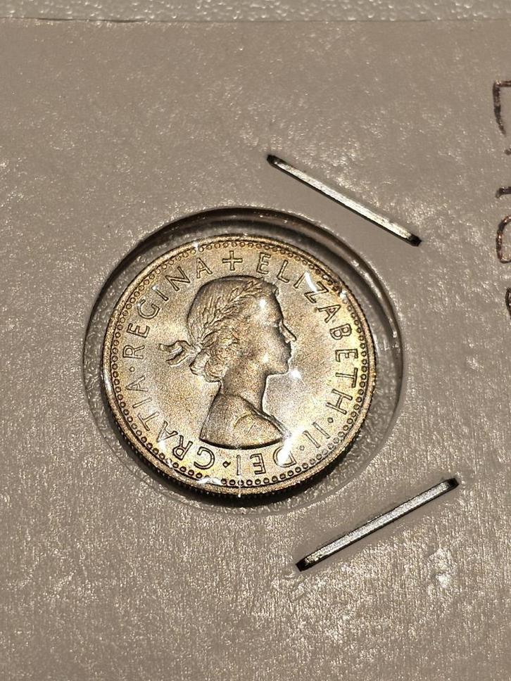 1 Shilling munt – Verenigd Koninkrijk (1967), Postzegels en Munten, Munten | Europa | Niet-Euromunten, Losse munt, Overige landen
