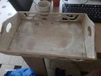 Mooi houten dienblad, Huis en Inrichting, Ophalen of Verzenden, Zo goed als nieuw