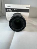 Sigma 70mm f2.8 DG Macro Art voor Sony, Enlèvement ou Envoi, Comme neuf, Objectif macro